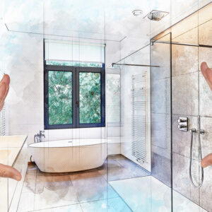 bathroom remodeling project – waterproofing